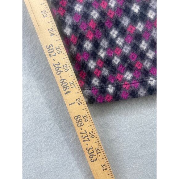 Anne Klein Pajamas Women’s Sz XL Black Pink Long Sleeve Pants Buttondown - Picture 6 of 16